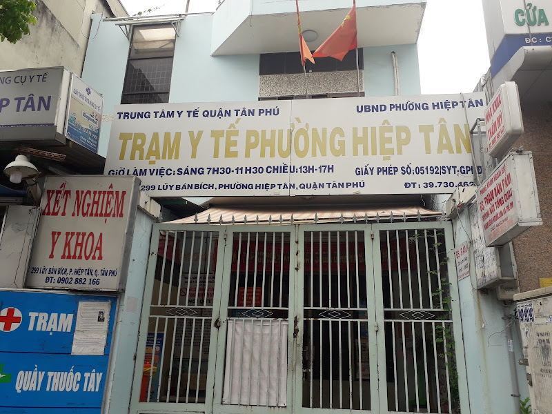Trạm Y Tế Phường Hiệp Tân Quận Tân Phú, 299 Lũy Bán Bích, Hoà Thanh, Tân Phú, Thành phố Hồ Chí Minh, Việt Nam