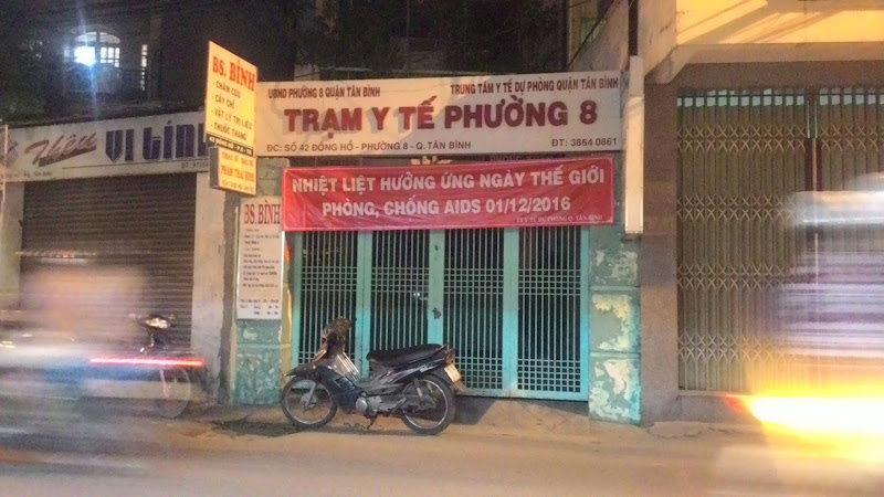 Trạm Y Tế Phường 8, 42 Đường Đông Hồ, Phường 8, Tân Bình, Thành phố Hồ Chí Minh, Việt Nam
