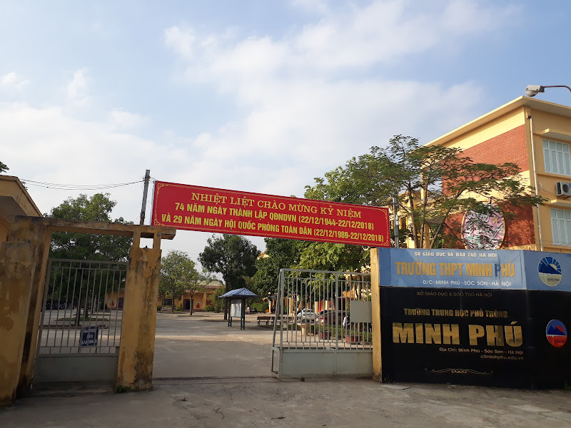 Trường THPT Minh Phú, Trường THPT minh phú, ĐT35, Minh Phú, Sóc Sơn, Hà Nội, Việt Nam